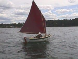 Gaff Rigged Tanbark Sails